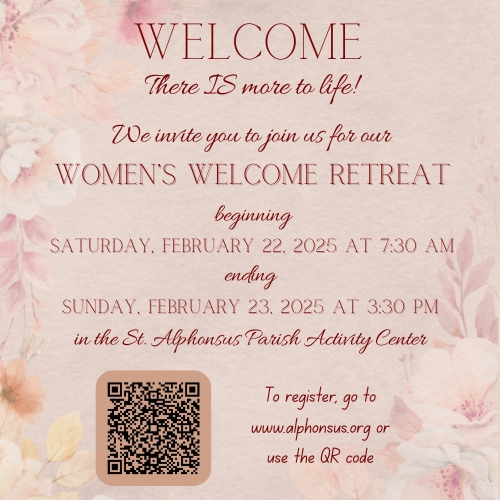 Women's Welcome Retreat Sign-up